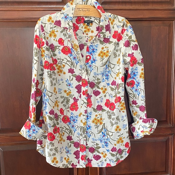 Talbots Tops - Talbots Multicolor Floral Blouse